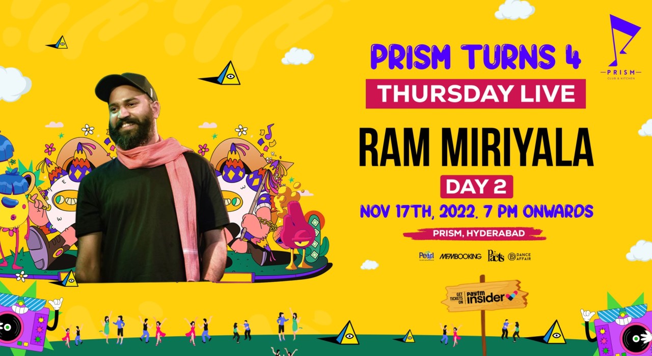 Thursday Live w/ Ram Miriyala | Prism Turns 4 - Day 2