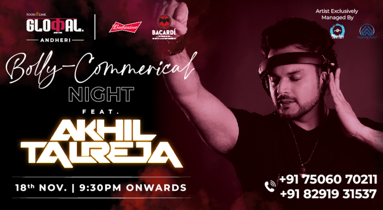 #GlocalGigs: Friday Bolly-Commercial Night ft. Akhil Talreja || Glocal Junction, Andheri