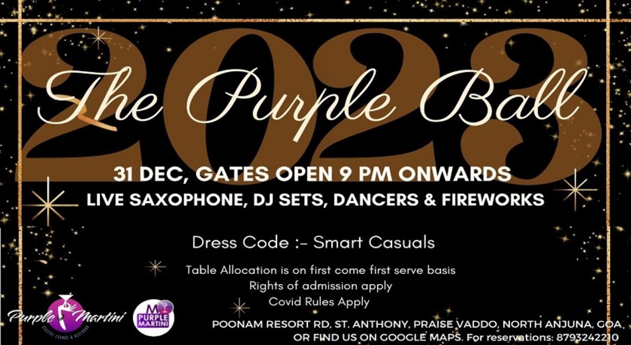 THE PURPLE BALL 2023 | NYE 2023