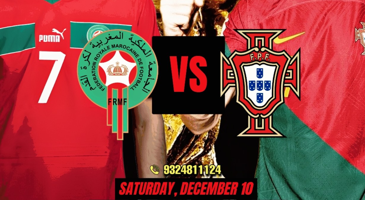 Portugal vs Morocco- Stadium Experience- World Cup- Mac Brewhouse, Indiranagar
