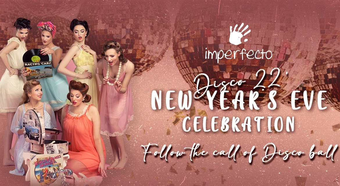 Disco'22 - New Year's Eve @ Imperfecto Shor - Cafe, Aerocity | NYE 2023
