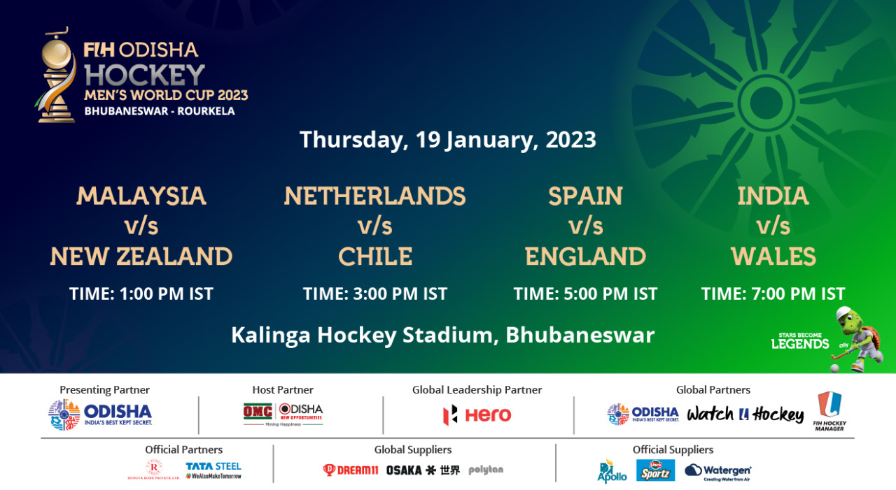 FIH Odisha Hockey Men’s World Cup 2023 Bhubaneswar-Rourkela: Bhubaneswar - Day 07