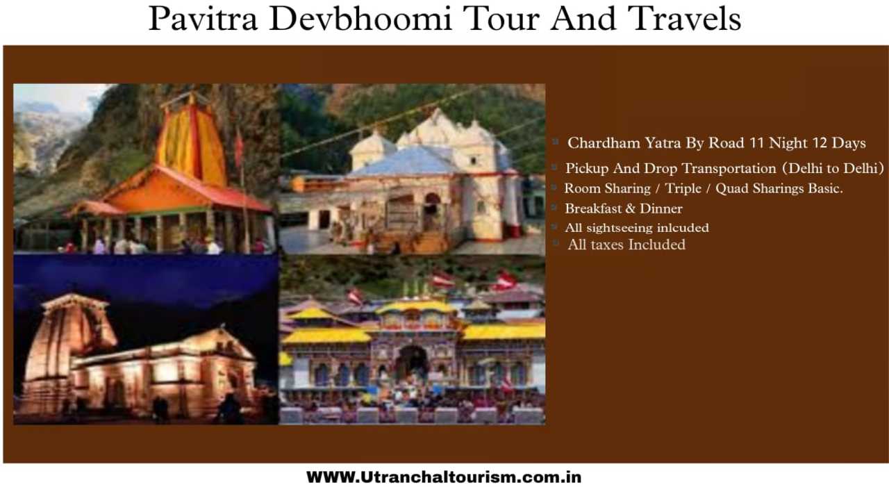 CharDham Yatra By Road 11 Night 12 Days