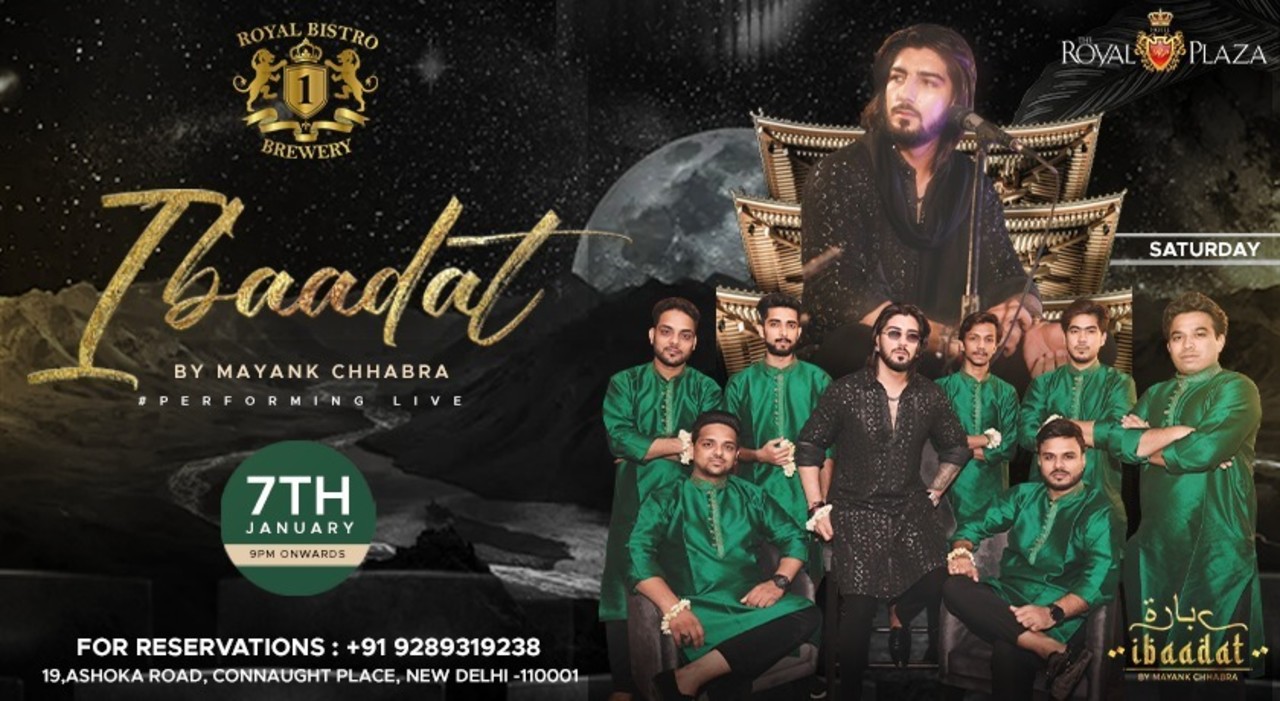Sufi by the poolside @ Royal Bistro Brewery