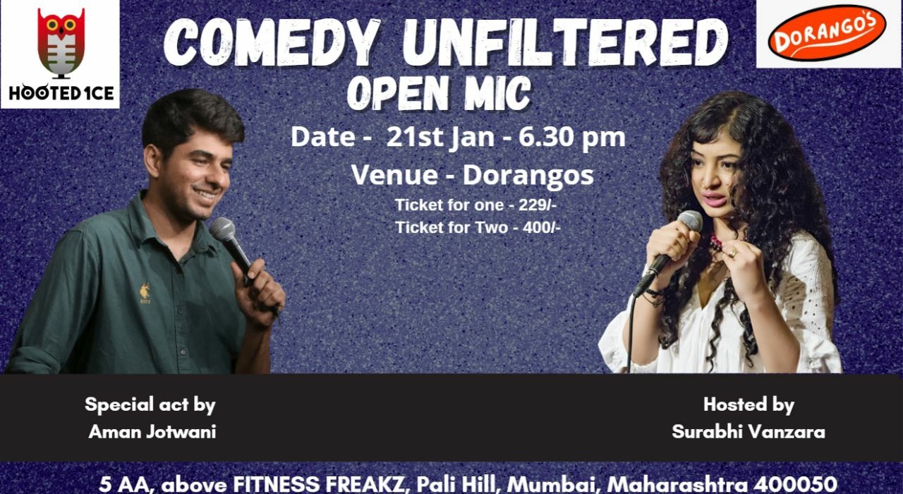 Comedy Unfiltered Open Mic ft. Aman Jotwani