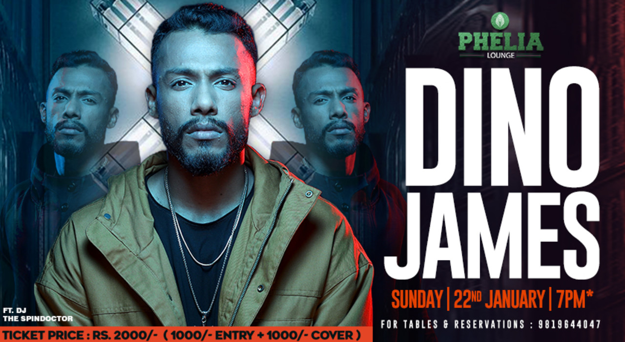DINO JAMES LIVE CONCERT AT PHELIA