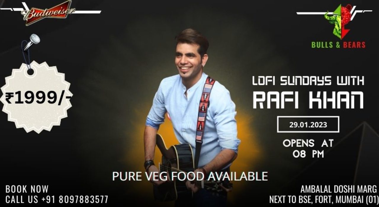 Rafi Khan At Bulls & Bears