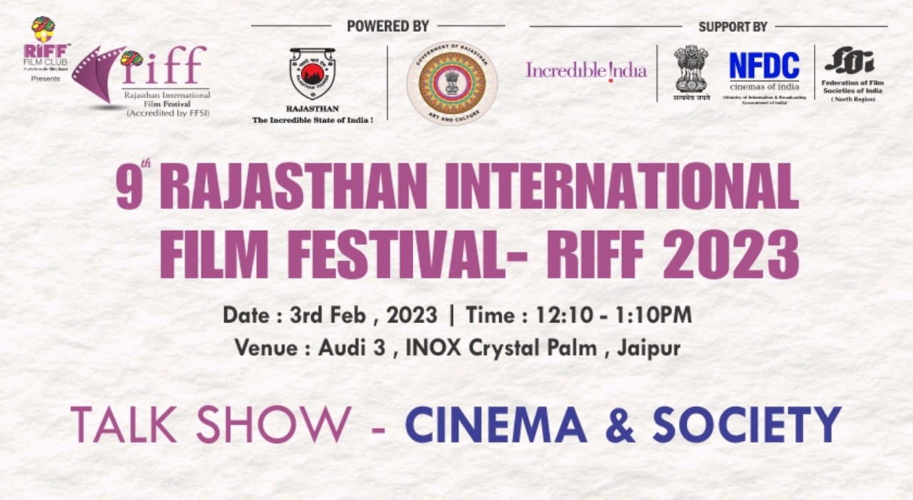 RIFF 2023 Talk Show - Cinema & Society