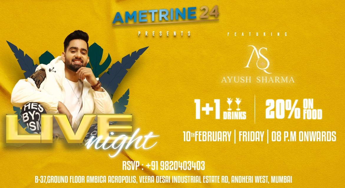LIVE BAND NIGHT ft AYUSH SHARMA