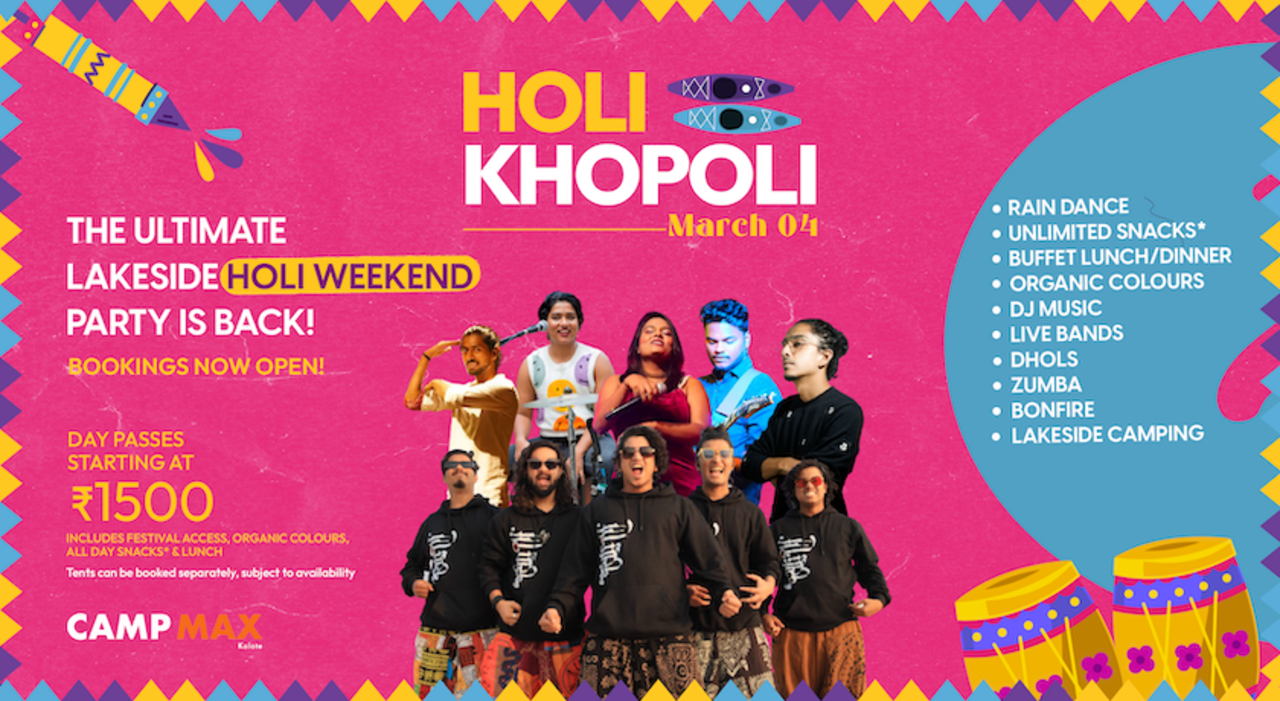 Holi Khopoli at Camp Max | Holi 2023