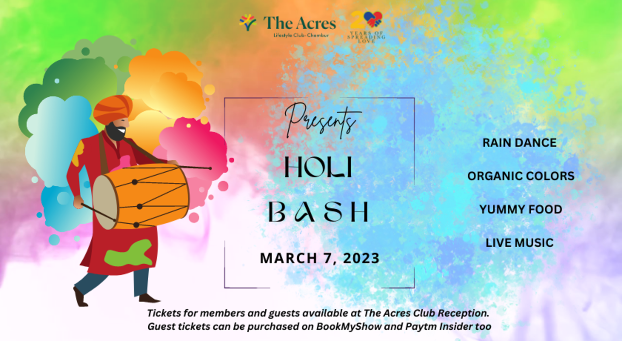 The Acres Club Holi Bash | Holi 2023