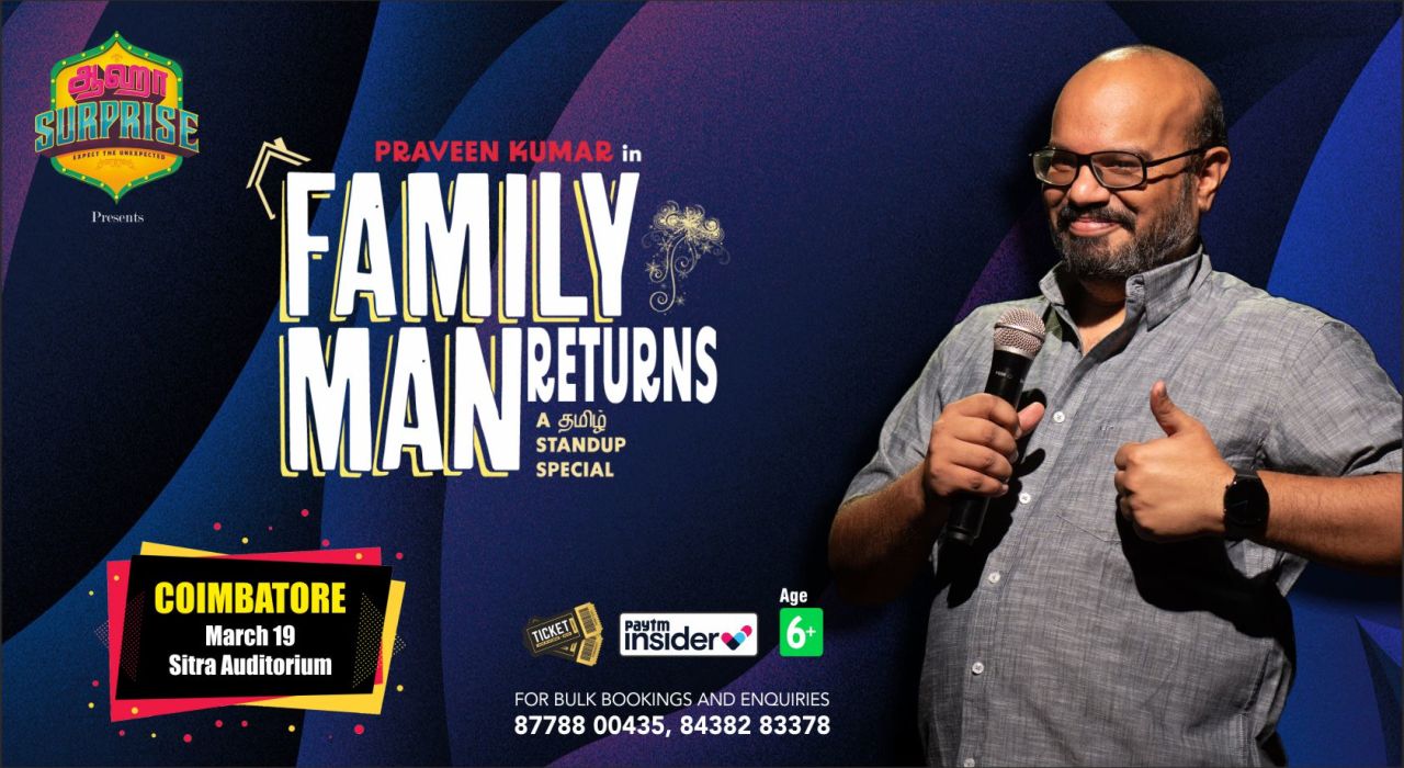 Praveen Kumar in Family Man Returns- Live in Coimbatore