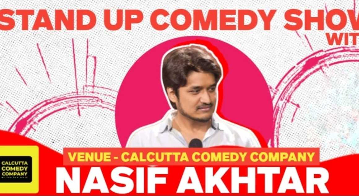 A standup comedy show with Nasif Akhtar