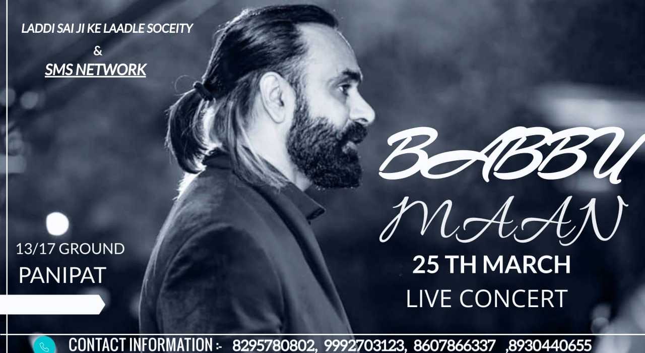 Babbu maan live concert