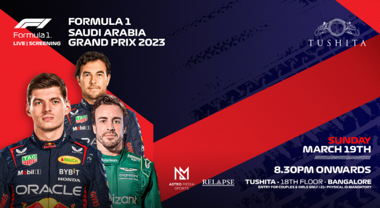 F1 LIVE SCREENING AT 18TH FLOOR