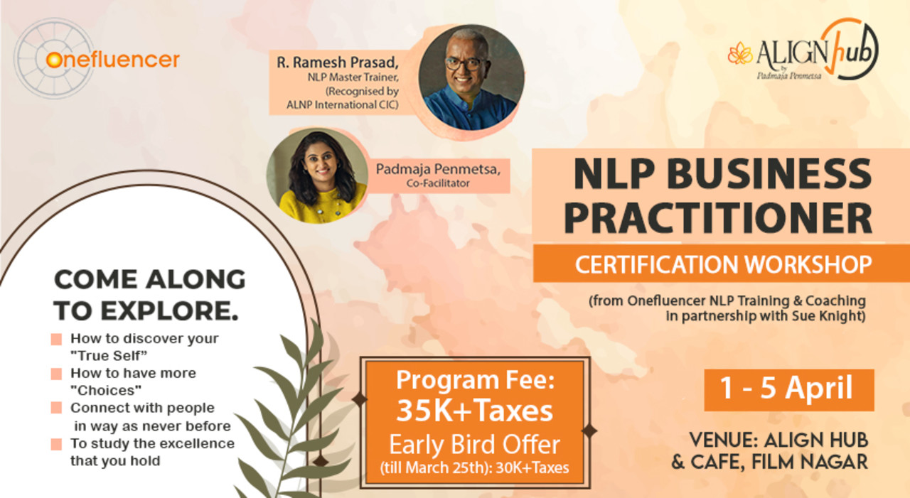 NLP Business Practitioner Certification Workshop