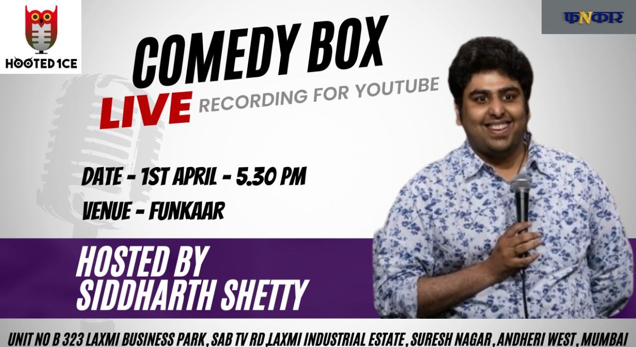 Comedy Box- Live Recording for YouTube