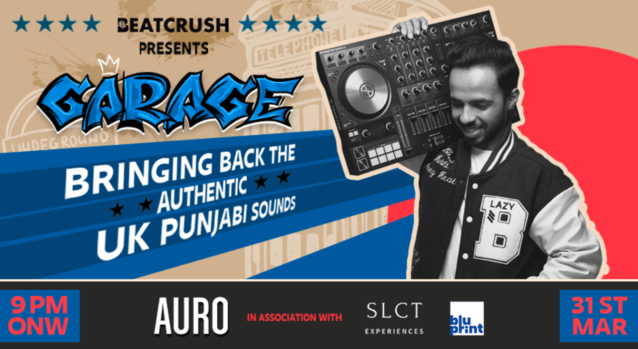 BeatCrush presents Garage | Auro Kitchen & Bar
