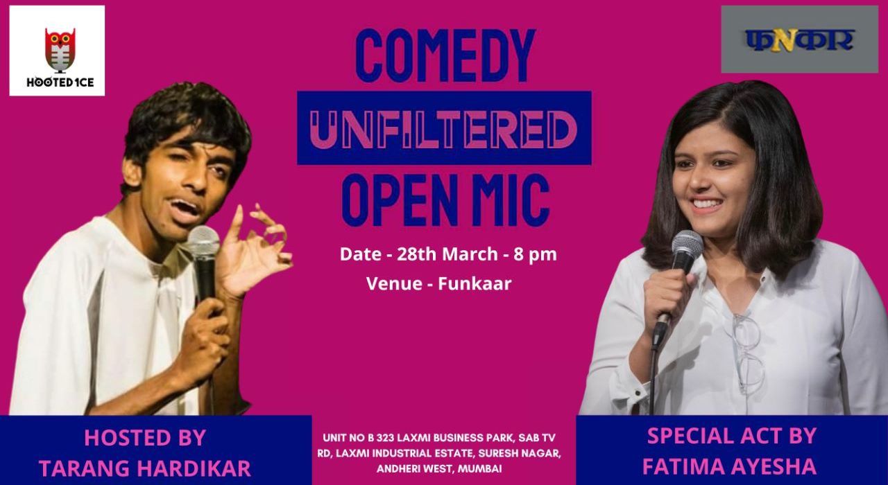 Comedy Unfiltered Open Mic ft. Fatima Ayesha