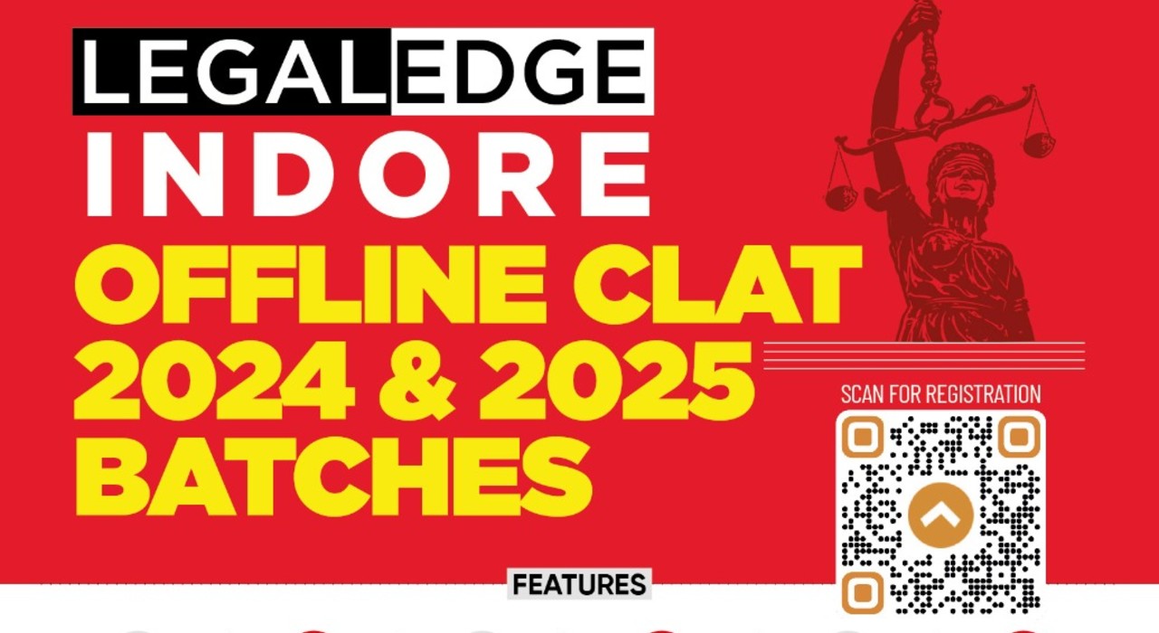 LegalEdge All India Scholarship CUM Admission Test for OFFLINE CLAT 2024 & 2025 Batches