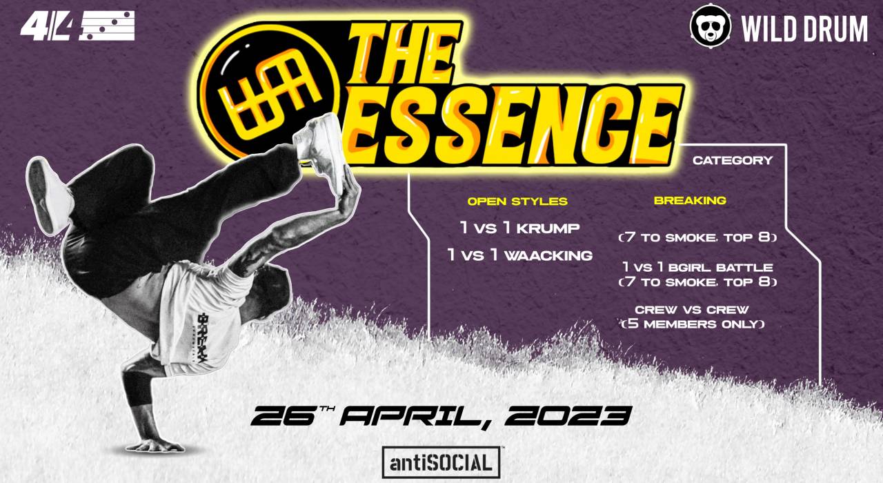 The Essence 4.0 - A jam curated by B-Boy Flying Machine