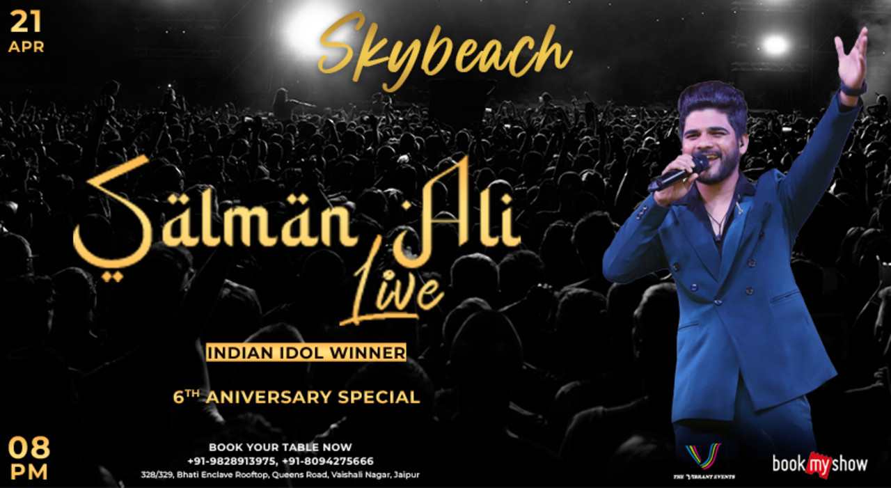 SALMAN ALI LIVE : SKYBEACH JAIPUR