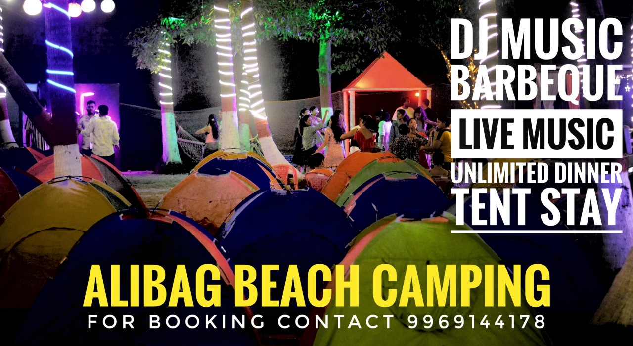 Alibag Beach Camping By Ashutosh