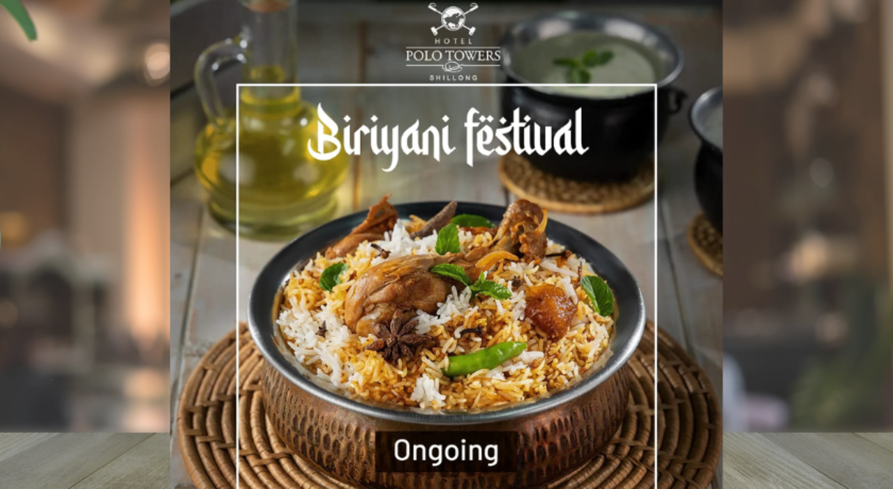 Biriyani Festival at Ginger by Hotel Polo Towers Shillong
