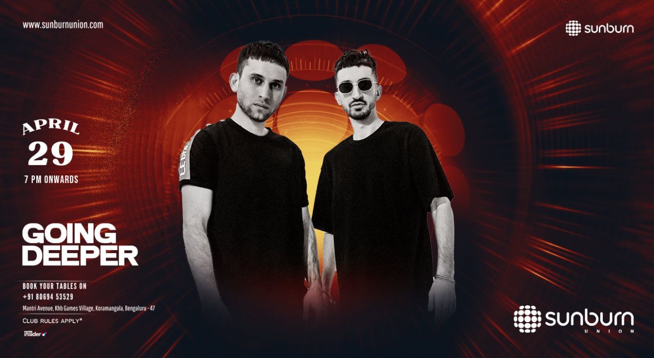 GOING DEEPER live at Sunburn Union 