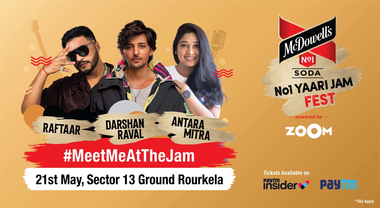 No 1 Yaari Jam Fest I Raftaar I Darshan Raval I Antara Mitra