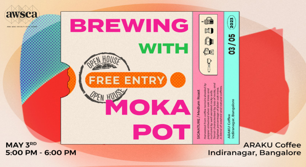 ARAKU Open House: Brewing with Moka Pot