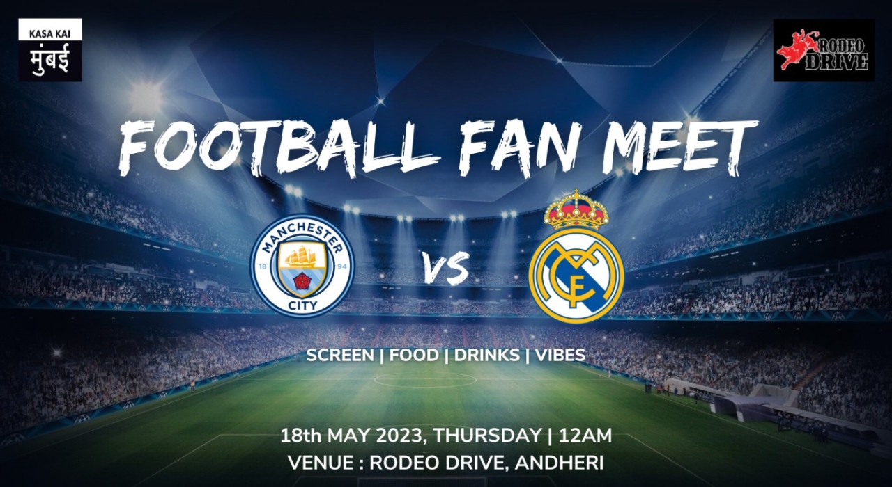 MAN CITY vs REAL MADRID - RODEO DRIVE- FOOTBALL FAN MEET