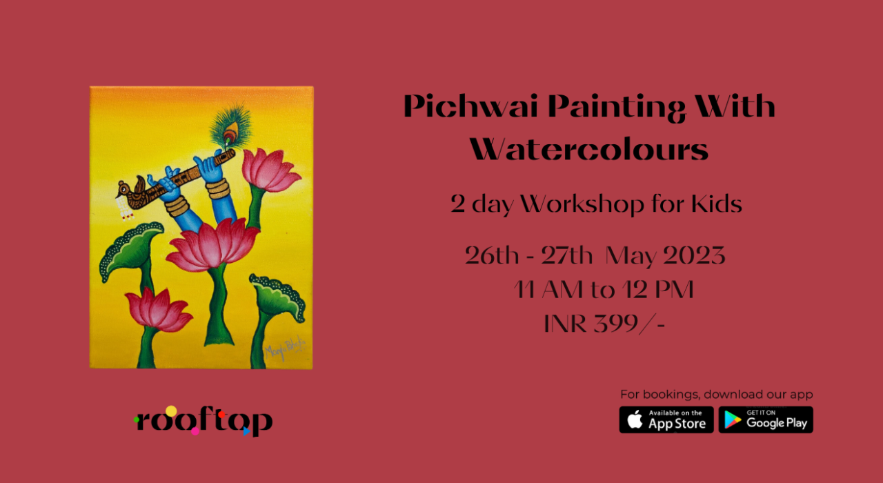Pichwai Painting With Watercolours