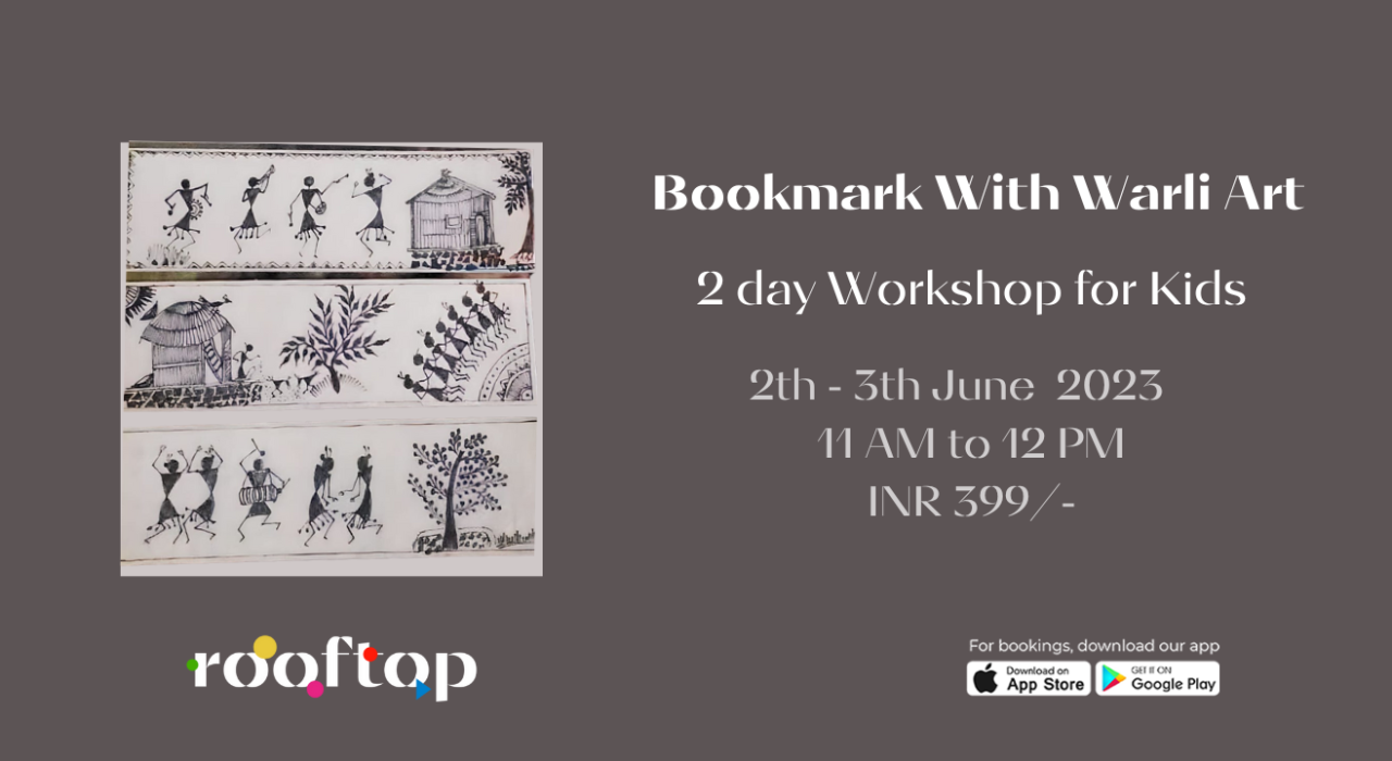 Bookmark With Warli Art