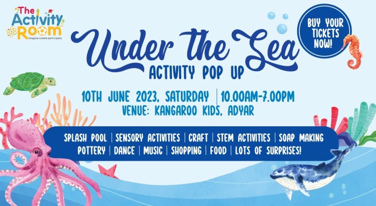 Under The Sea Activity Pop Up