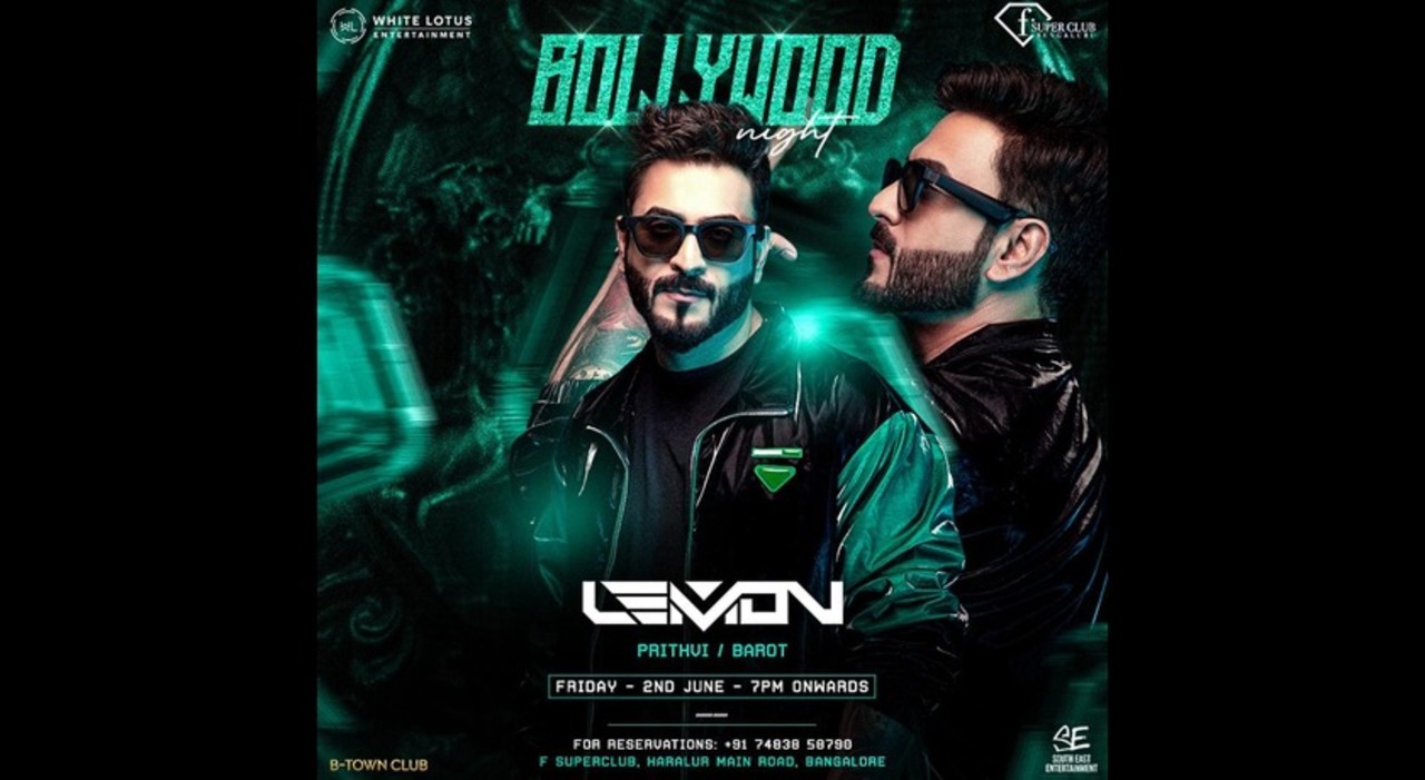 F Superclub Bollywood Night ft. DJ LEMON | 2nd June