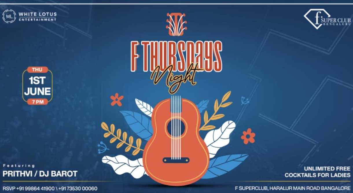 F Superclub Thursday Night | 1st June |