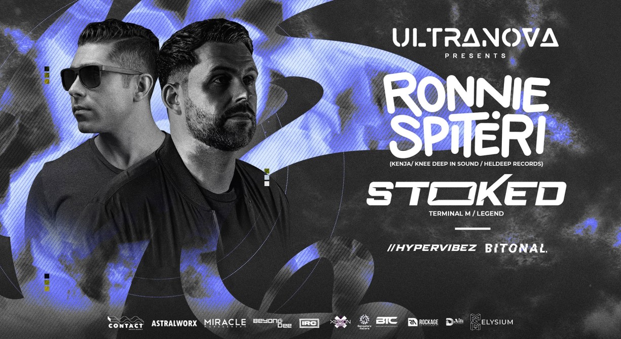 ULTRANOVA presents RONNIE SPITERI x STOKED | SUNDAY 4TH JUNE