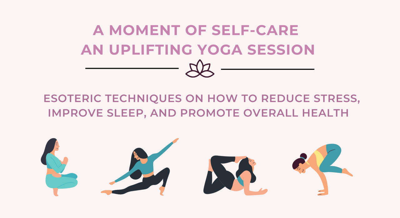A Moment of Self-Care. An Uplifting Yoga Session