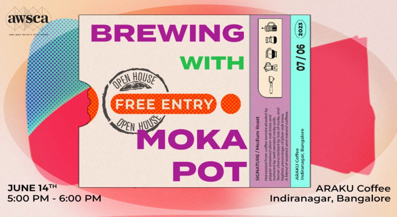 Open House: Brewing with Moka Pot