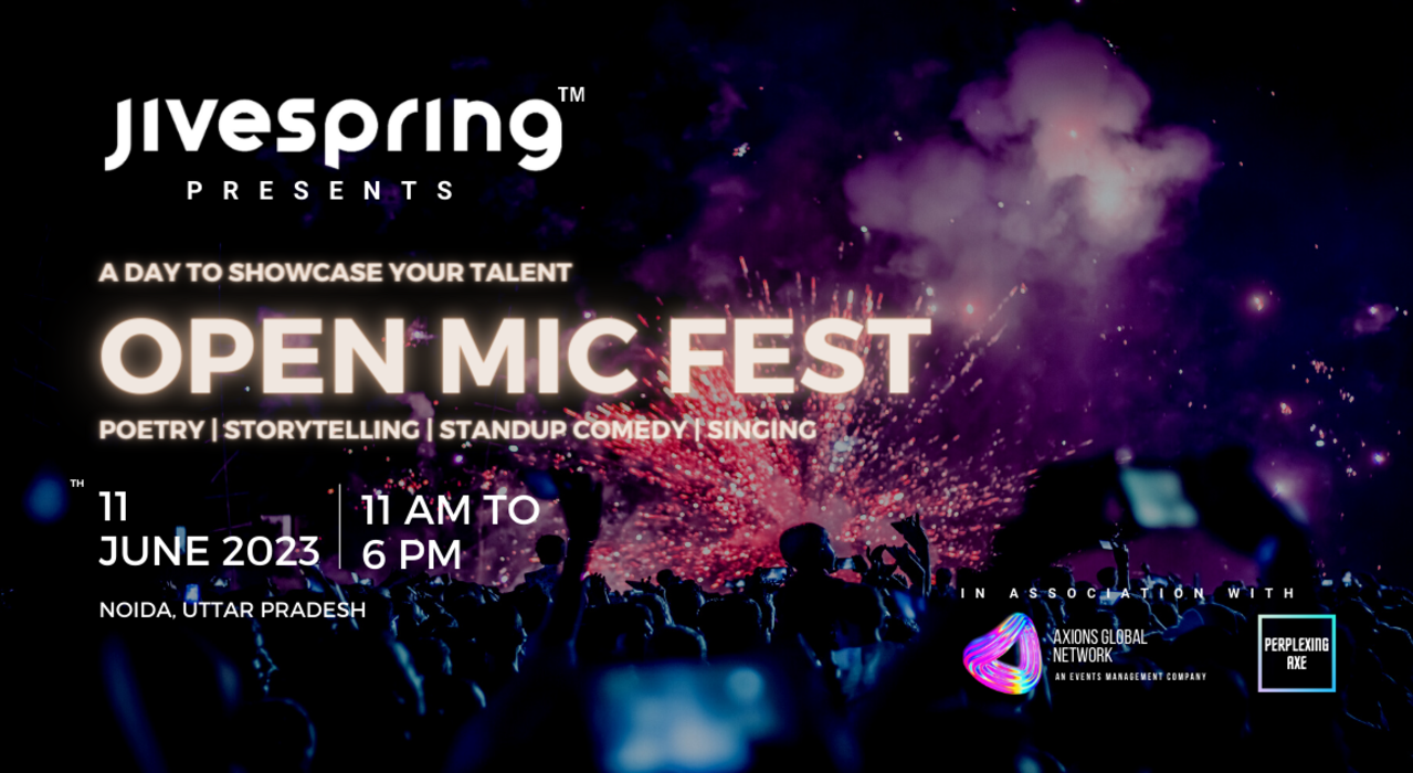 JiveSpring- The Open Mic Fest