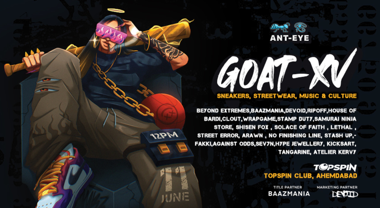 G.O.A.T "XV" : SNEAKERS,STREETWEAR,MUSIC & CULTURE