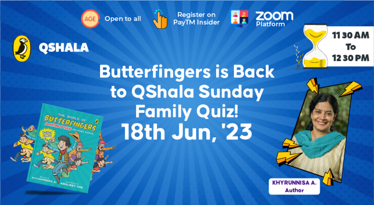 Butterfingers is Back to the QShala Sunday Family Quiz!