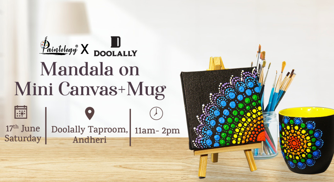 17th June – Mandala on Mug + mini Canvas