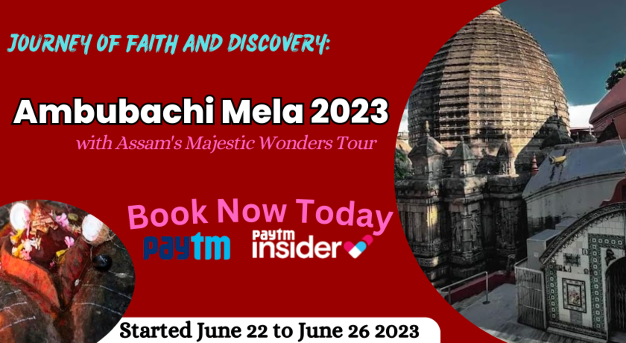 Journey of Faith and Discovery: Ambubachi Mela 2023 with Assam's Majestic Wonders Tour