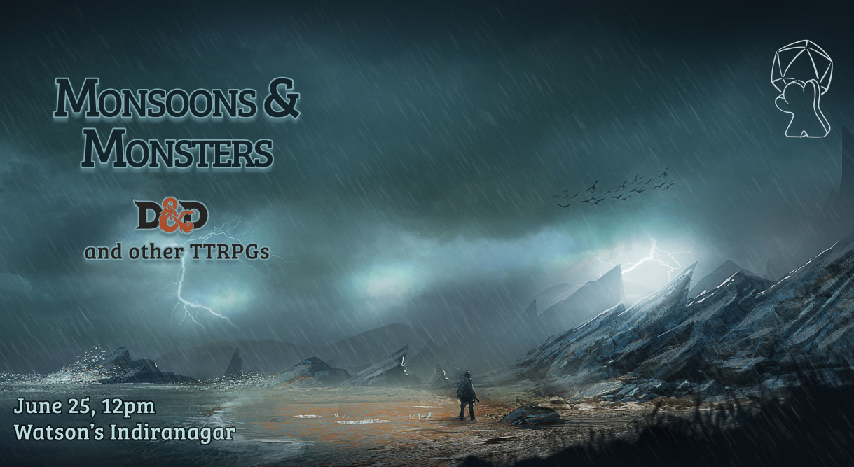 Monsoons & Monsters - A Dungeons & Dragons adventure with ReRoll Board Games