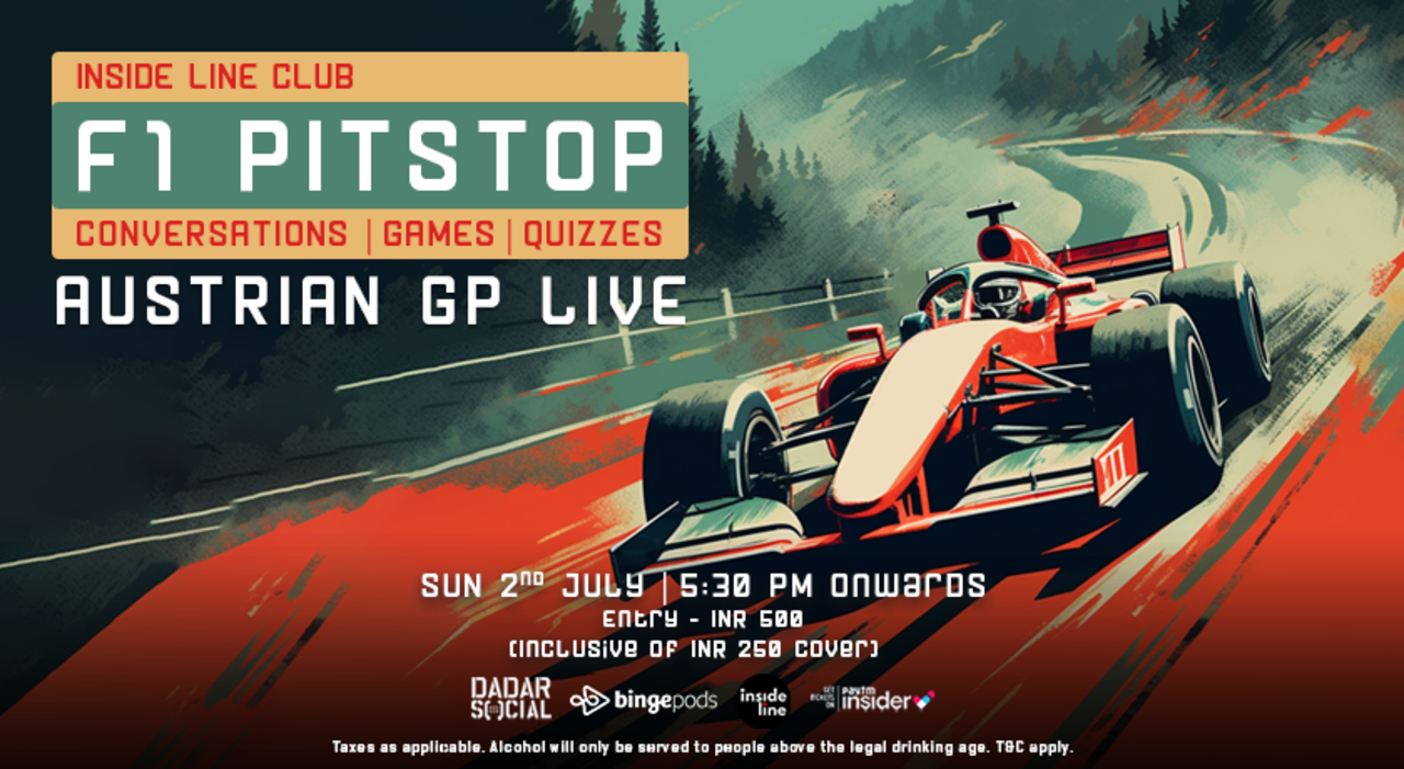 F1 Live Race Screening for Austrian Grand Prix - Inside Line Club
