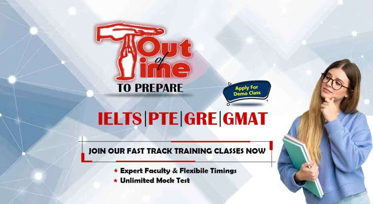 Prepare for IELTS | PTE | GRE | GMAT with Experts @ Bengaluru