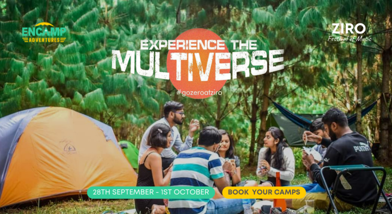 Encamp Ziro - Camping at Ziro Festival of Music
