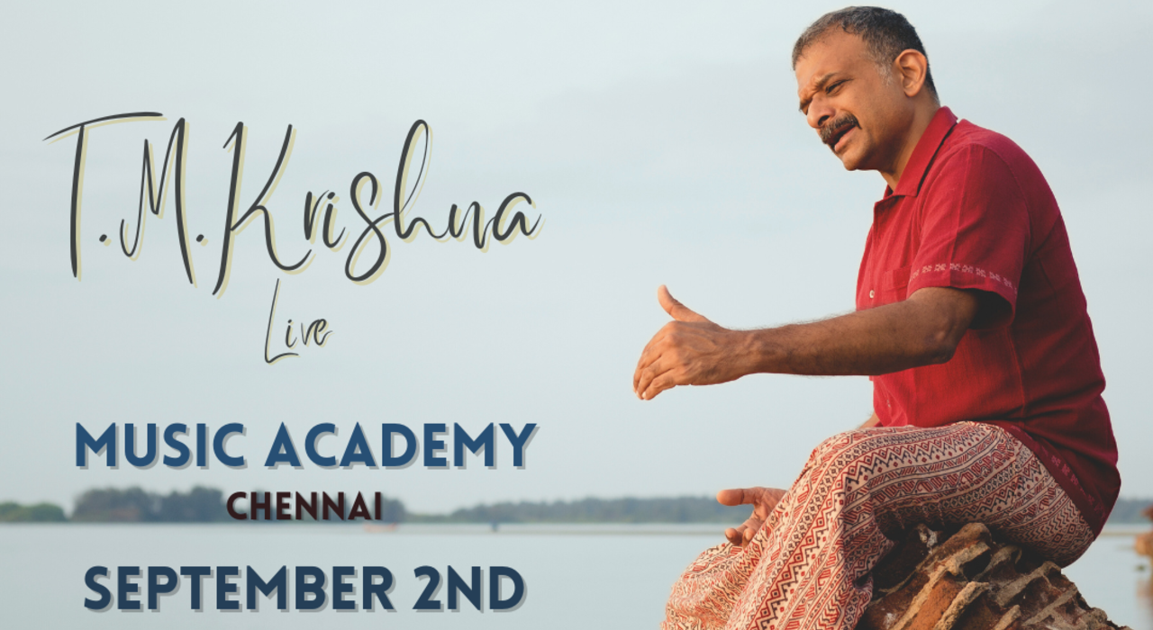 TM Krishna Live at Music Academy!